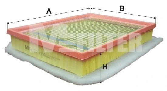 Filtre à air MFILTER K 788