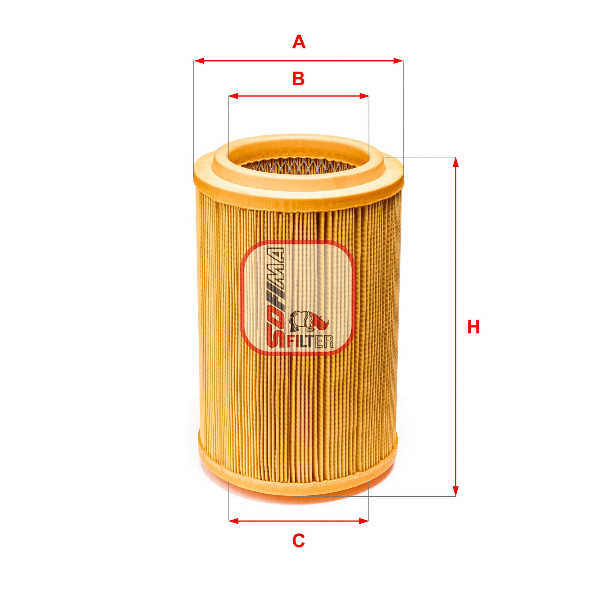 Filtre à air SOFIMA S 7E34 A
