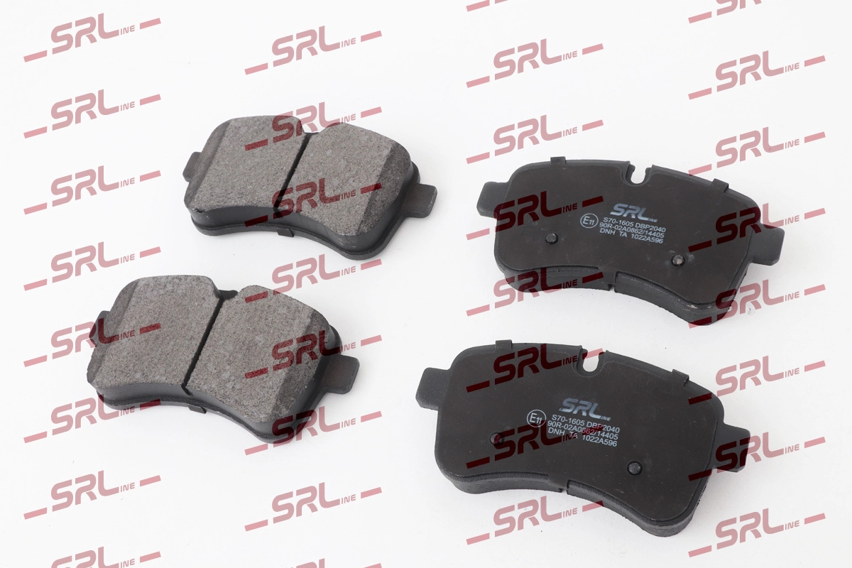 Kit de plaquettes de frein, frein à disque SRLine S70-1605