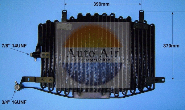 Condenseur, climatisation AUTO AIR GLOUCESTER 16-6150