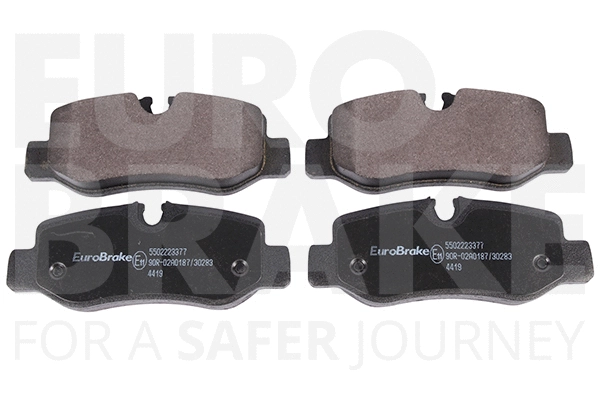 Kit de plaquettes de frein, frein à disque EUROBRAKE 5502223377