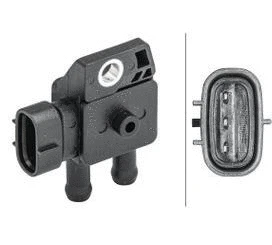 Capteur, pression des gaz échappement MTR 12193364