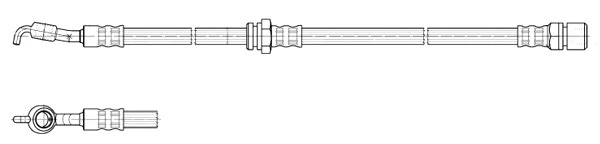 Flexible de frein CEF 512610