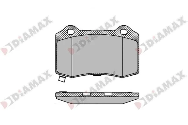 Kit de plaquettes de frein, frein à disque DIAMAX N09763