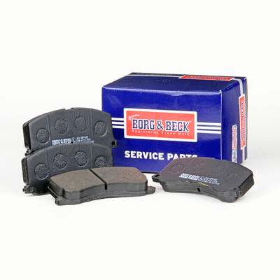 Kit de plaquettes de frein, frein à disque BORG & BECK BBP1522
