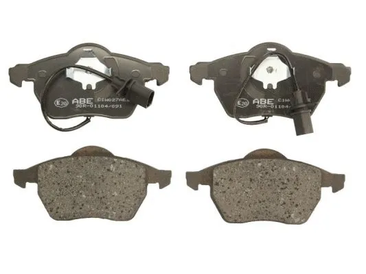 Kit de plaquettes de frein, frein à disque ABE C1W027ABE
