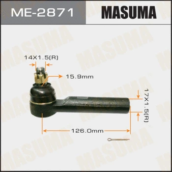 Rotule de barre de connexion MASUMA ME-2871