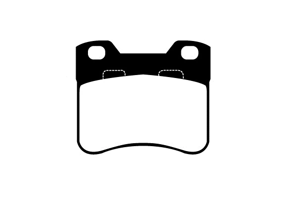 Kit de plaquettes de frein, frein à disque Technika 01551