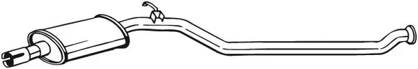 Silencieux central BOSAL 284-619