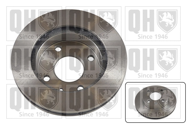 Disque de frein QUINTON HAZELL BDC3236