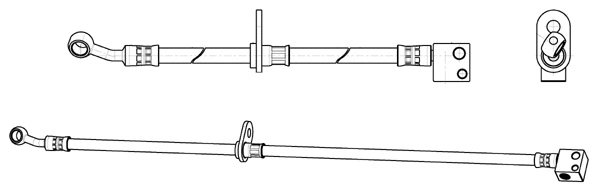 Flexible de frein CEF 514517