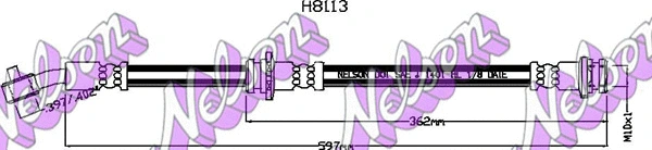 Flexible de frein KAWE H8113