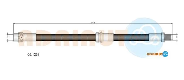 Flexible de frein ADRIAUTO 05.1233