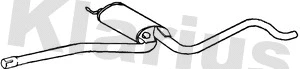 Silencieux central KLARIUS 261024