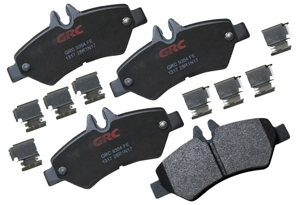 Kit de plaquettes de frein, frein à disque GRC - Ultra Brakes GMD1317