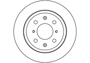 Disque de frein ABTEX BD165S