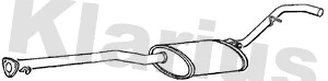 Silencieux central KLARIUS 230374