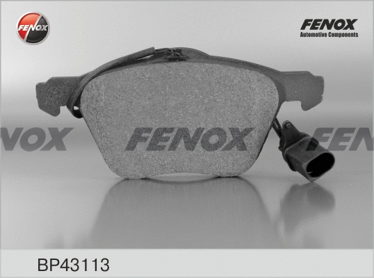 Kit de plaquettes de frein, frein à disque FENOX BP43113