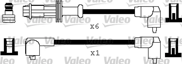 Kit de câbles d'allumage VALEO 346449