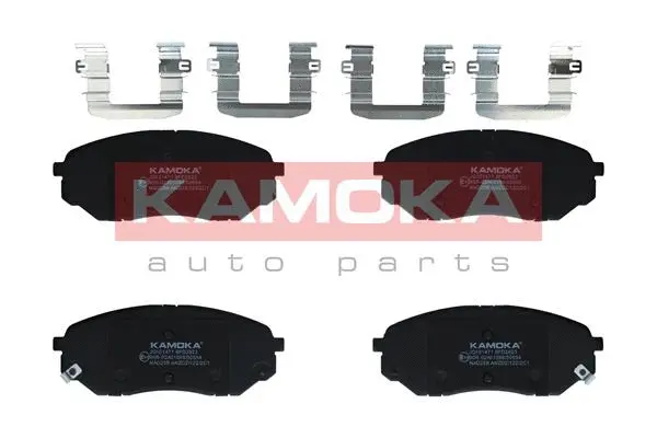 Kit de plaquettes de frein, frein à disque KAMOKA JQ101471