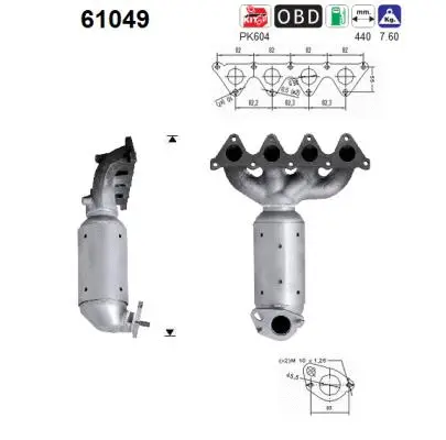Catalyseur AS 61049