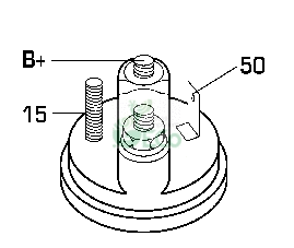 Démarreur GECO M415333A