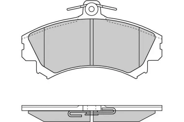 Kit de plaquettes de frein, frein à disque E.T.F. 12-0702