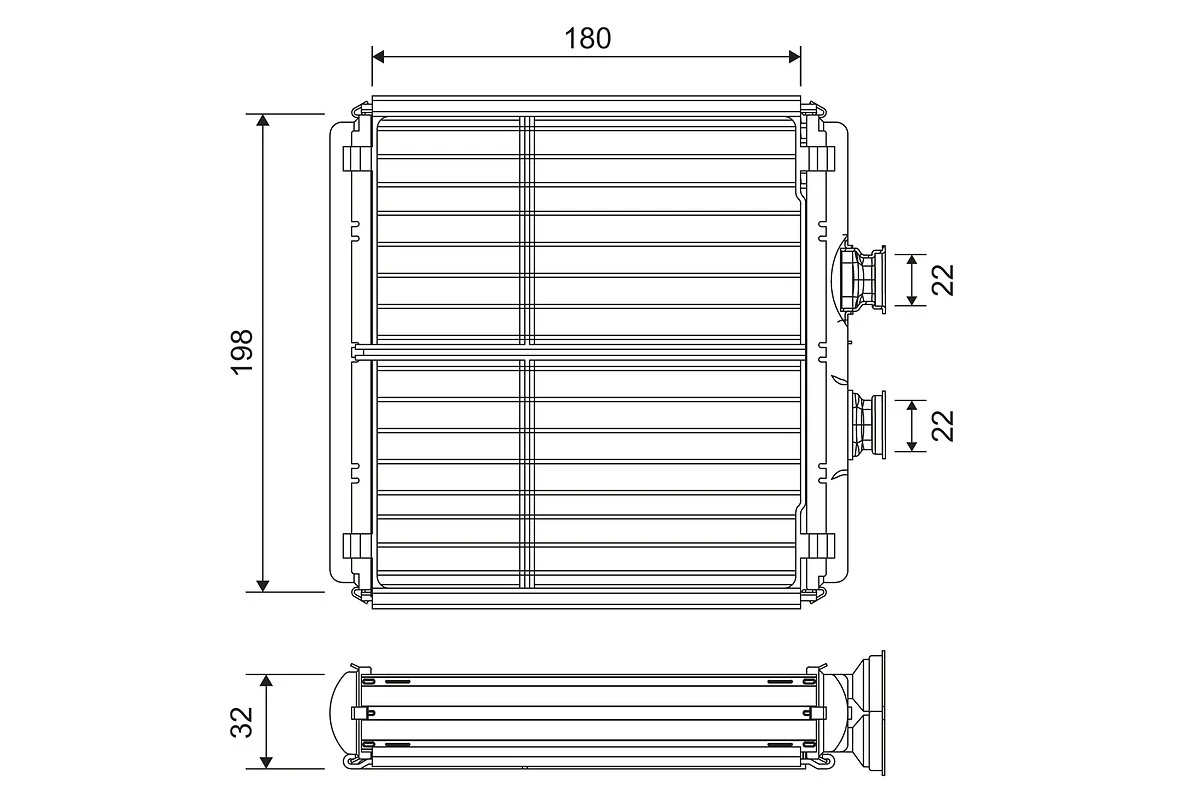 Système de chauffage VALEO 811508