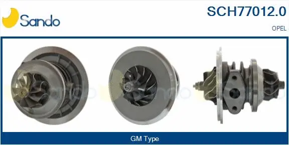 Groupe carter, turbocompresseur SANDO SCH77012.0
