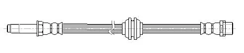 Flexible de frein Technika 49221