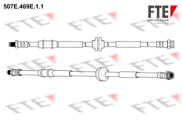 Flexible de frein FTE 9240727