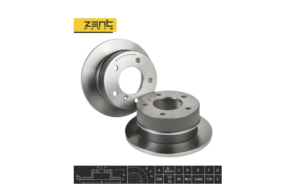 Disque de frein ZentParts Z06122