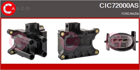 Bobine d'allumage CASCO CIC72000AS
