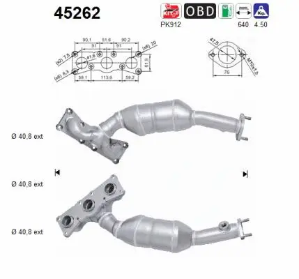 Catalyseur AS 45262