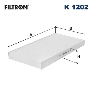 Filtre, air de l'habitacle FILTRON K 1202