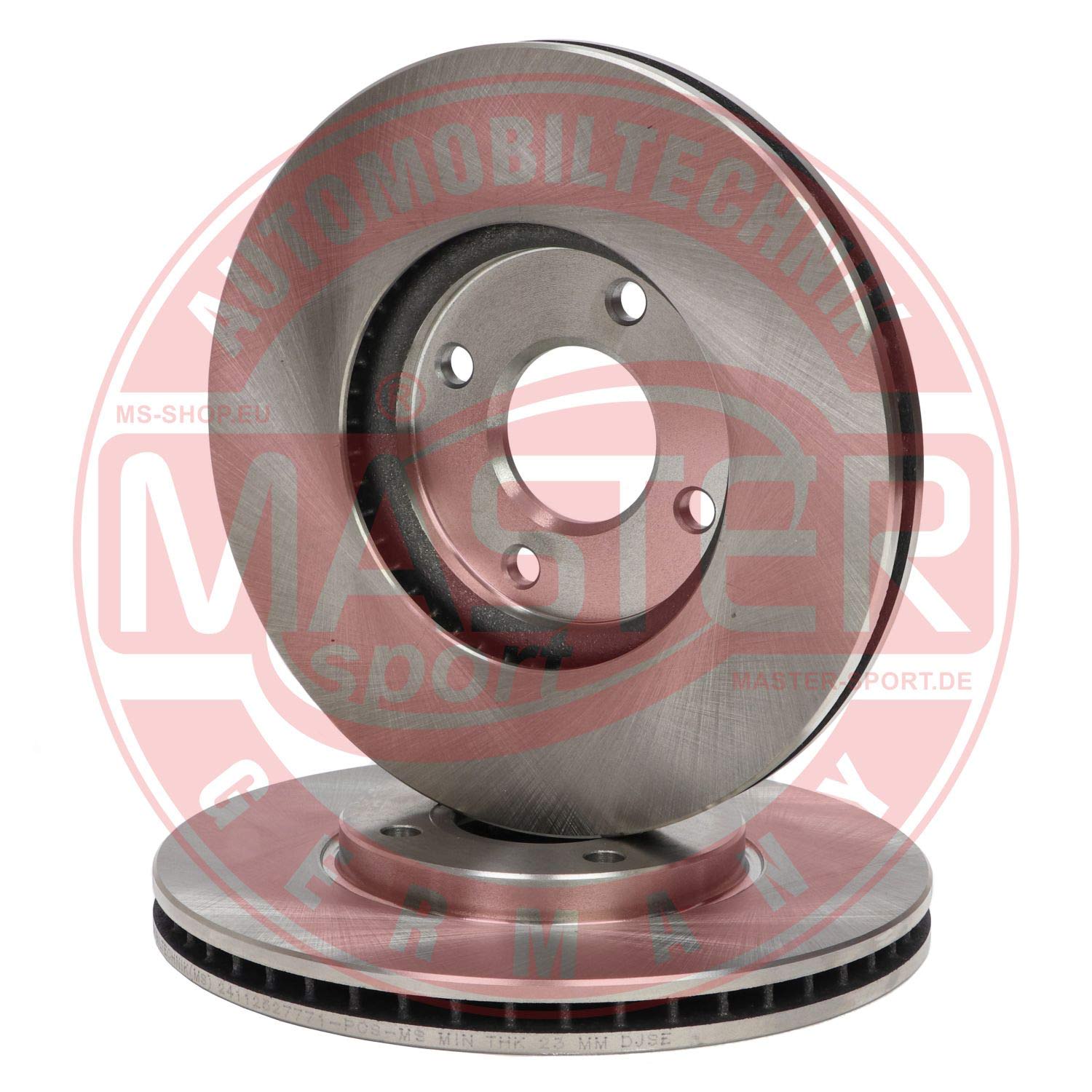 Disque de frein MASTER-SPORT GERMANY 24112527771-SET-MS