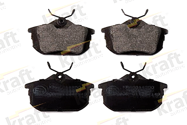 Kit de plaquettes de frein, frein à disque KRAFT AUTOMOTIVE 6014250