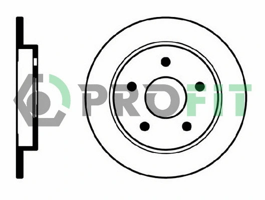 Disque de frein PROFIT 5010-0232
