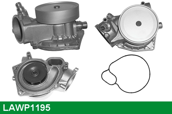 Pompe à eau, refroidissement du moteur LUCAS LAWP1195