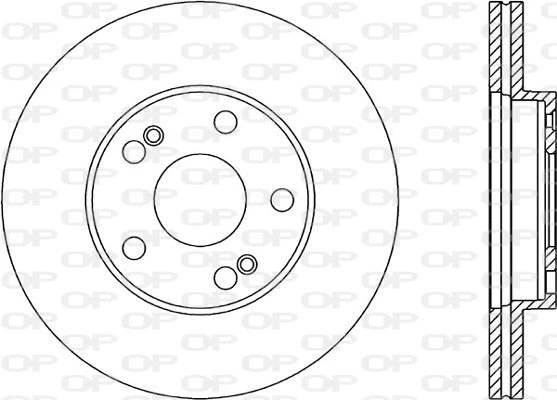 Disque de frein OPEN PARTS BDA1465.20