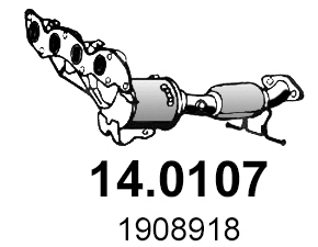 Catalyseur ASSO 14.0107