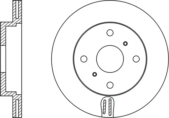 Disque de frein FIT FR0207V