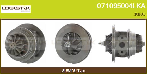 Groupe carter, turbocompresseur LGK 071095004LKA