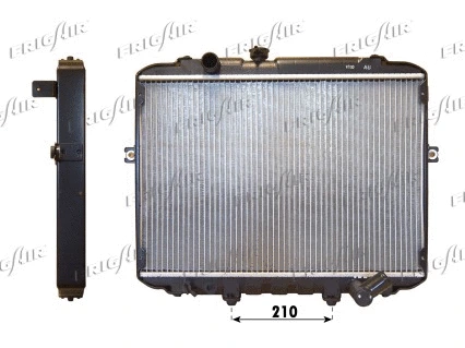Radiateur, refroidissement du moteur FRIGAIR 0128.3106