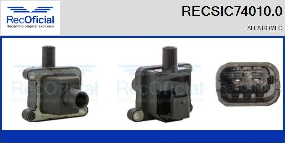 Bobine d'allumage RECOFICIAL RECSIC74010.0