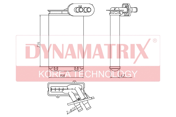 Système de chauffage DYNAMATRIX DR73962