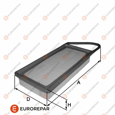 Filtre à air EUROREPAR 1680350880