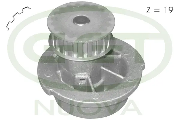 Pompe à eau, refroidissement du moteur GGT PA10157