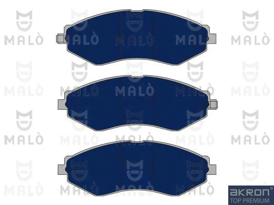 Kit de plaquettes de frein, frein à disque AKRON-MALÒ 1050806