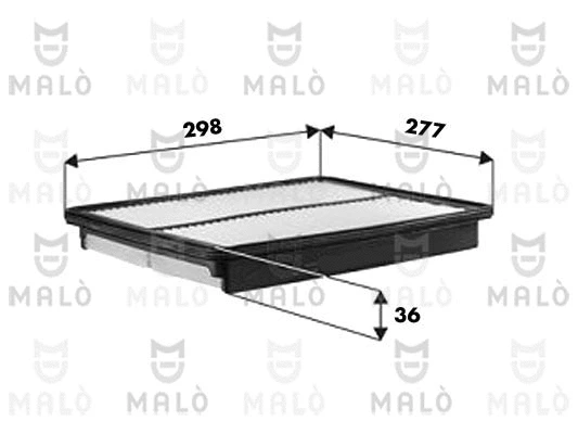 Filtre à air AKRON-MALÒ 1500658